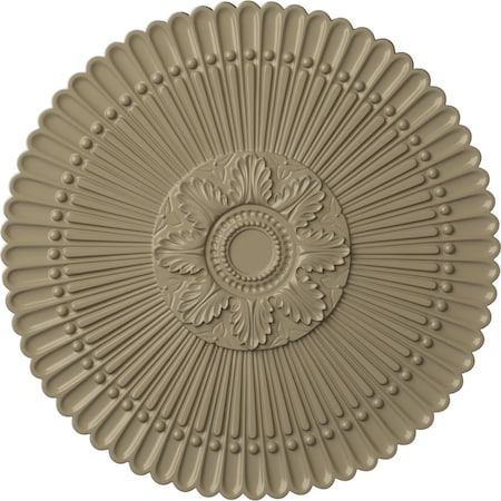 Ekena Millwork Nexus Ceiling Medallion (Fits Canopies up to 2 3/4"), Hand-Painted Gobi Desert, 30"OD x 1 1/4"P CM30NEGDF